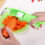 3pcs Multi Cutter with Peeler for Vegetable And Fruit Extra Sharp Stainless Steel , Household Multiple-Function Fruit And Vegetable Peeler 3