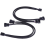 4 Pack PWM Fan Splitter Cable Y Computer PC 4 Pin 1 to 2 ,Braided 6