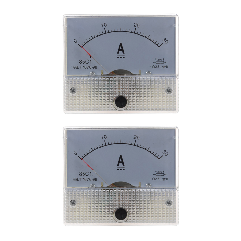 85C1 Analog Current Panel Meter Dc 30A Amp Ammeter 4711624793006