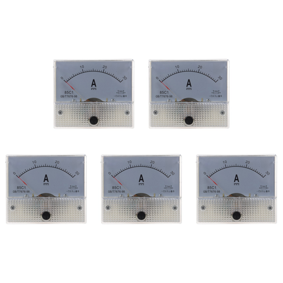 85C1 Analog Current Panel Meter Dc 30A Amp Ammeter 4711624792962