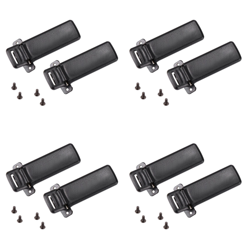 2Pcs Spare Back Belt Clip for 2-way intercom UV5R