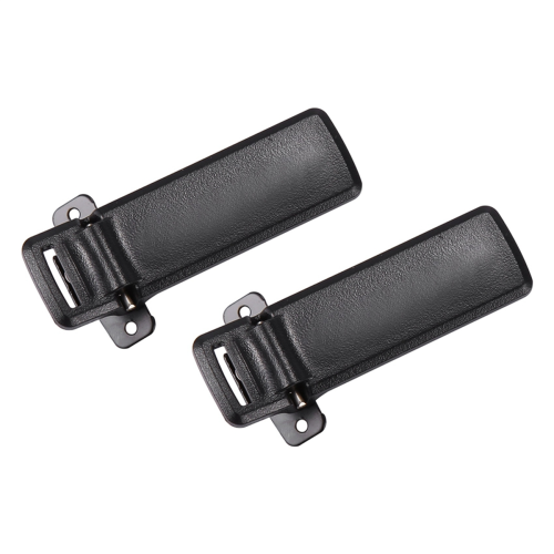 2Pcs Spare Back Belt Clip for 2-way intercom UV5R 1