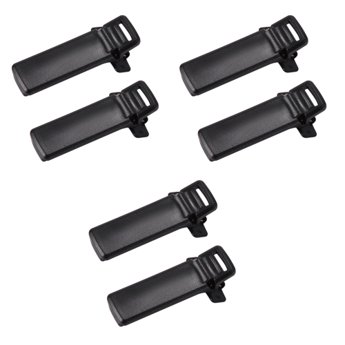 2Pcs Spare Back Belt Clip for 2-way intercom UV5R