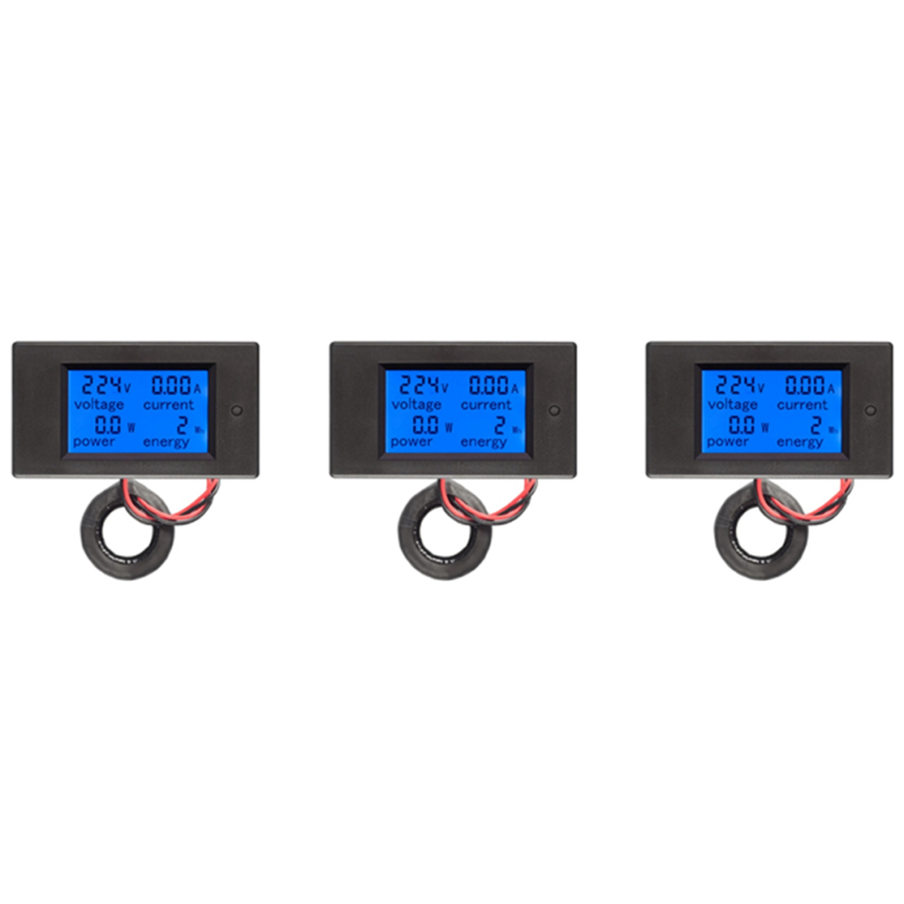 Ac 80-260V 100A Pzem-061 Lcd Display Digital Ammeter Voltmeter 4711624793075