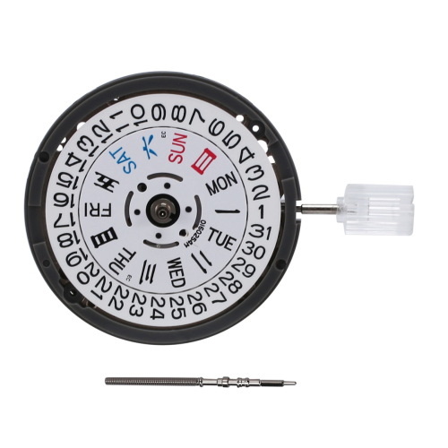 NH36/NH36A Automatic Mechanical Movement 24 Jewels White 1