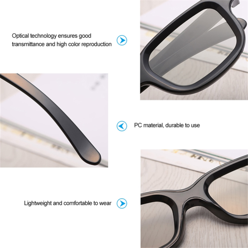 100Pcs Polarized Passive 3D Glasses for Cinema IMIX Screen 1