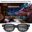 100Pcs Polarized Passive 3D Glasses for Cinema IMIX Screen 3
