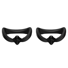 Ögonskydd för 4 silikonmasker (svart)