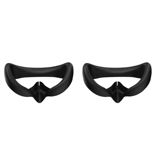 Ögonskydd för 4 silikonmasker (svart)