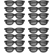 16Pcs Polarized Passive 3D Glasses for Cinema IMIX Screen