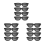 4Pcs Polarized Passive 3D Glasses for Cinema IMIX Screen 1