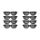 8Pcs Polarized Passive 3D Glasses for Cinema IMIX Screen 1