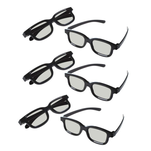 3D Glasses For Cinema 3D TV's - 6 Pairs