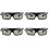 4Pcs Dlp-Link Active Shutter 3D Glass Gl1800 Rechargeable Eyewear 1
