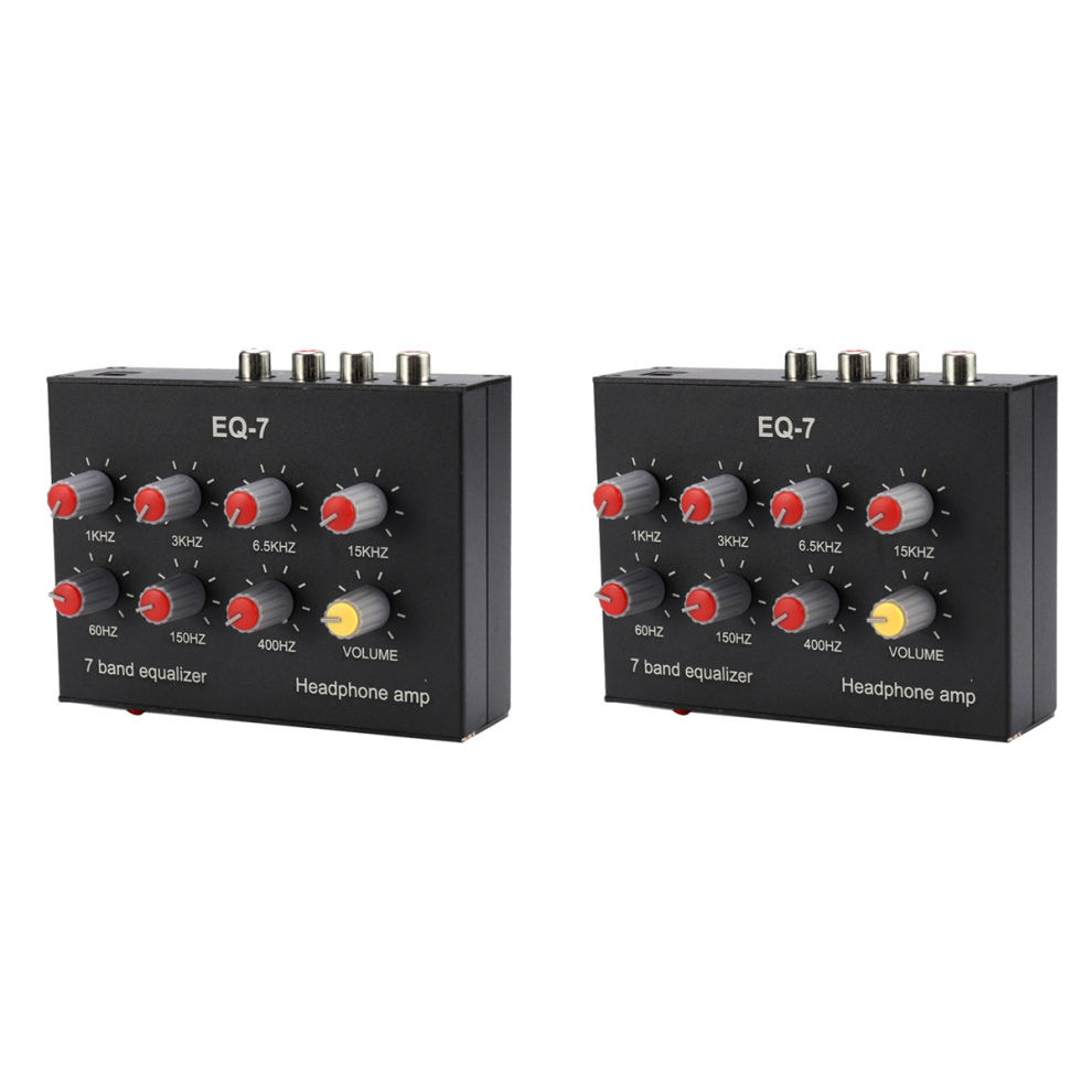 Eq-7 Car Audio Headset Amplifier 7-Band Eq Equalizer Sound Equalizer 4711624778478