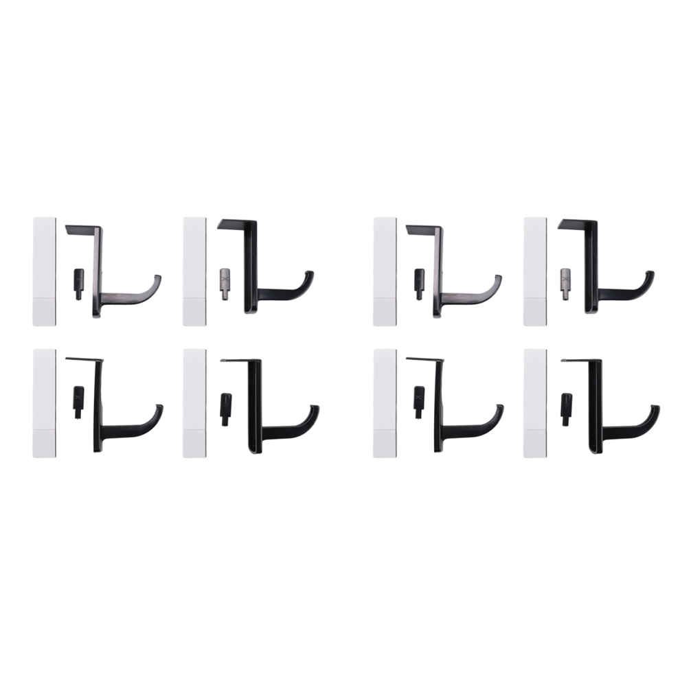 4 Pack Headset Hanger Headphone Hanger Stick-On Hook Headset Stand Light 4711624779871