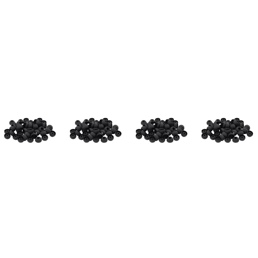 50 Pcs Earbuds Earpiece In Ear Buds Black 4711624780013