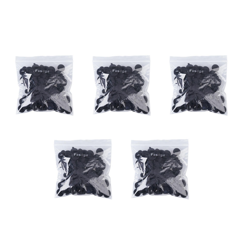 Fasdga 100 Pcs Sponge Earbud Headphone Cap Ear Pads Cover Black 4711624780969