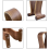 Trähållare för headset, för spelheadset och DJ-studiohörlurar 5