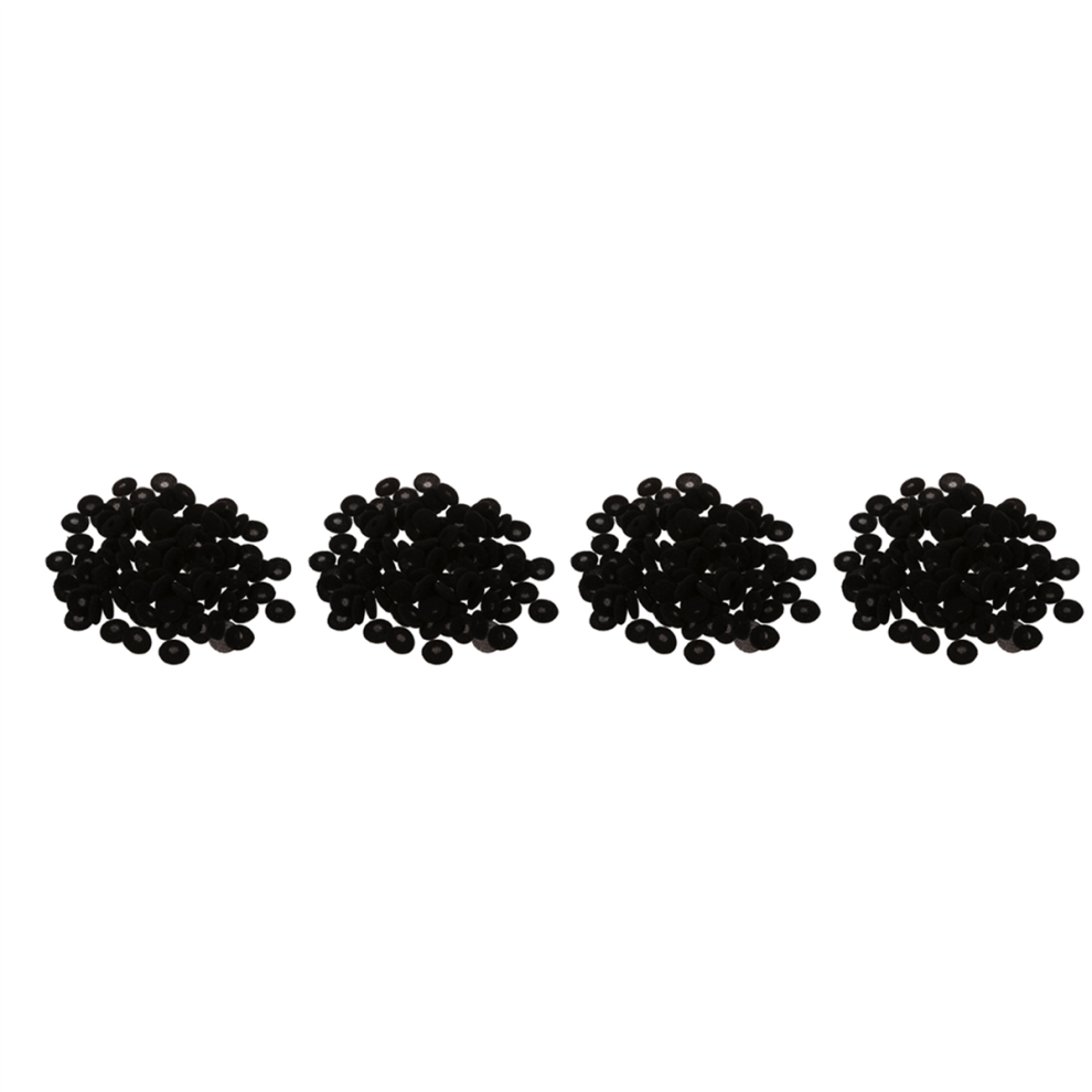 100 Pcs Sponge Earbud Headphone Cap Ear Pads Cover Replacement Black 4711624782895