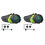LX3 Hjälmheadset 1200mAh BT5.0 Handsfree-samtal Anti-Jamming -B 1
