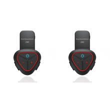 LX1 Motorcykel Sommarhjälm Special Bluetooth Headset Bärbar Röd
