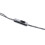 H-169 3,5 mm MP3 MP4-ledningar Subwoofer flätad sladd, universal (blå) 6