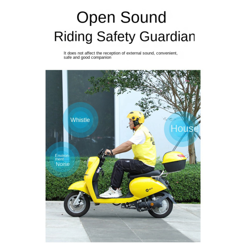 LX1 Motorcykel Sommarhjälm Special Bluetooth Headset Bärbar Blå 2
