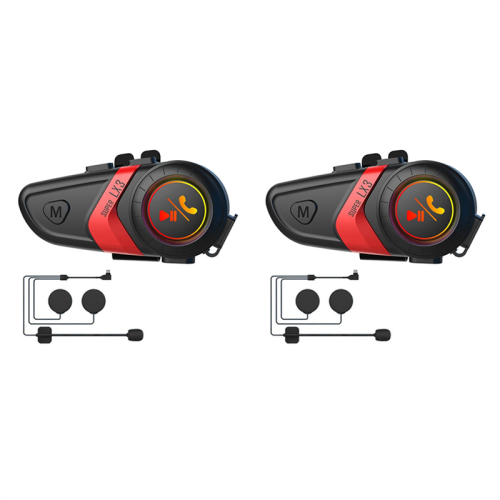 LX3 Hjälmheadset 1200mAh BT5.0 Handsfree-samtal Anti-Jamming -A