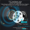 LX3 Hjälmheadset 1200mAh BT5.0 Handsfree-samtal Anti-Jamming -B 4