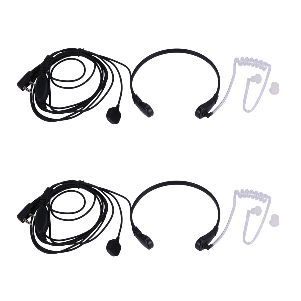 Throat Microphone Vibration Headset Earpiece For Uv-5R 4711624784981