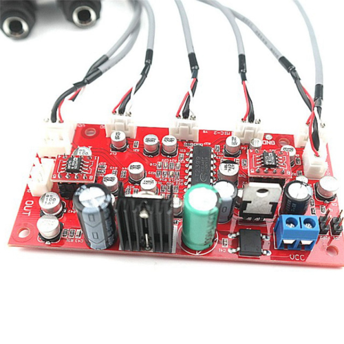 DC 12V 24V PT2399 Digital Microphone Audio Amplifier Board 2