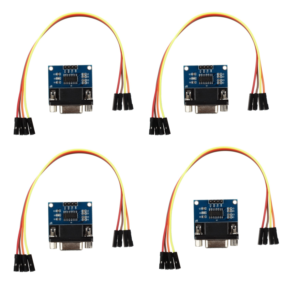 Max3232 Rs232 Serial Port To Ttl Converter Module Db9 Connector 4711624799220