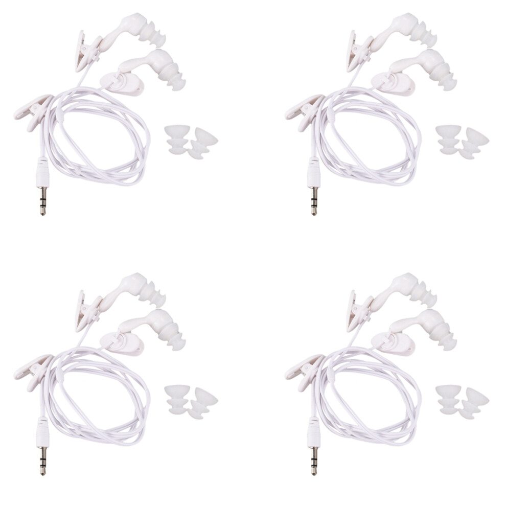 Water Proof In-Ear Headphone Earphone For Mp3 Mp4 Underwater White 4711624785100