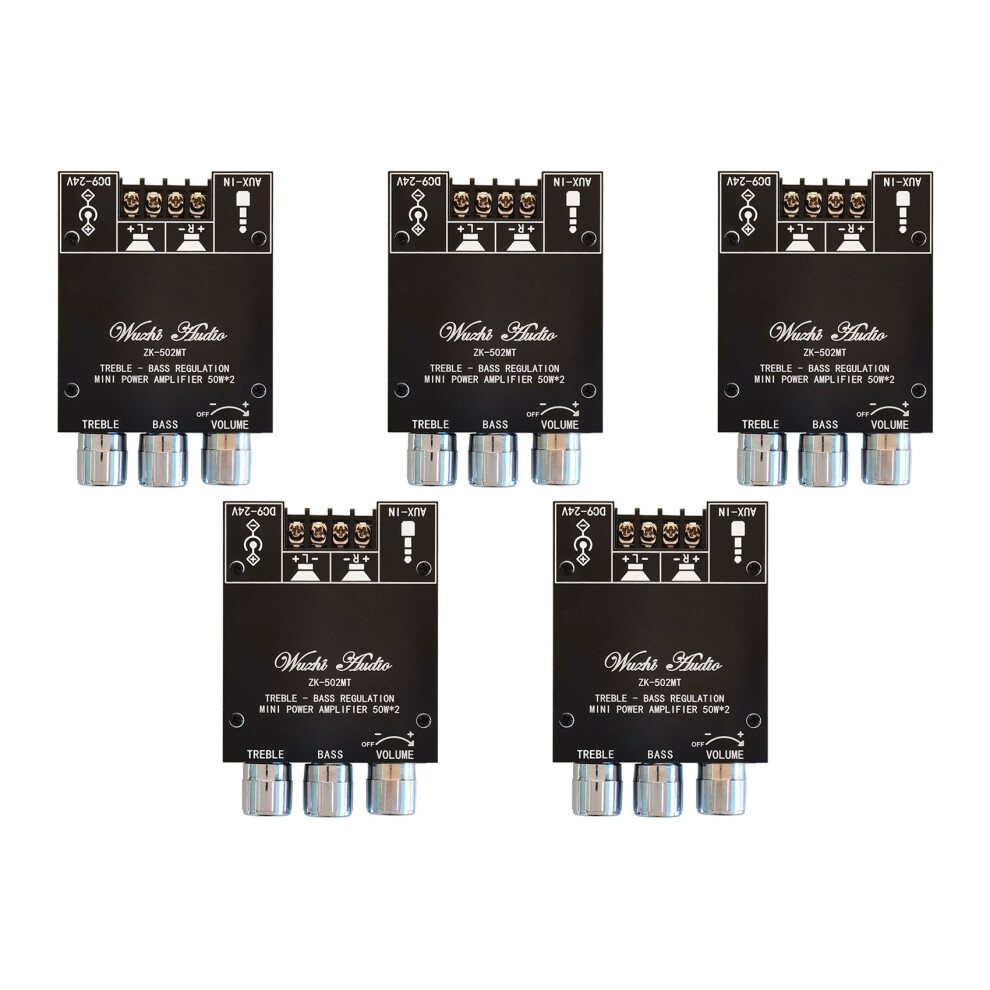 502Mt Bluetooth 5.0 Subwoofer Amplifier Board 2.0 Channel 4711624704019