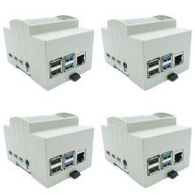 För 4 Model B ABS-fodral Vitt fodral Skyddsfodral