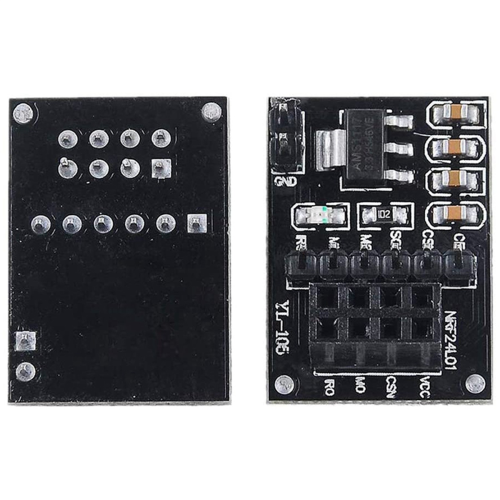 2Pcs NRF24L01+PA+LNA Transceiver Module with SMA Antenna 2.4 GHz 1