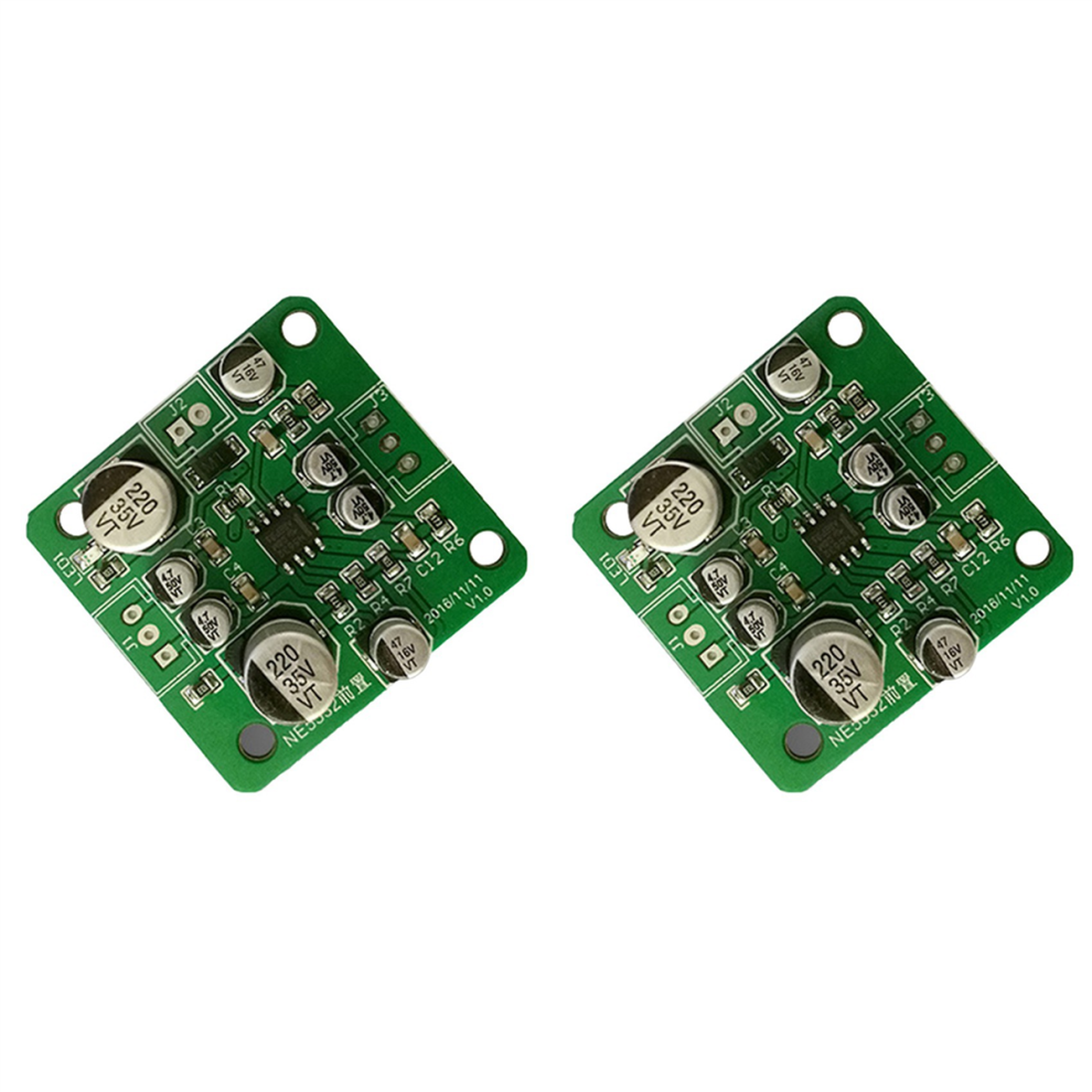 Ne5532 Op-Amp Pre-Amplifier Tone Board Dual Channel Preamp Board Green 4711624704828