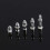 5 st M2.5 skruvar bult mutter brickor set skivspelare topplock 5