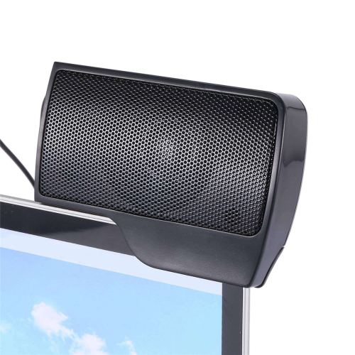 Clip Mini Bärbar USB Stereohögtalare Soundbar för Bärbar Dator 1