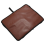 80-Disques Sac de Cuir Stockage Zippe pour CD DVD Disque Dur - Marron 4
