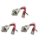 Fasstyrd tyristor med studs SCR 100A 1600V KP100A 1