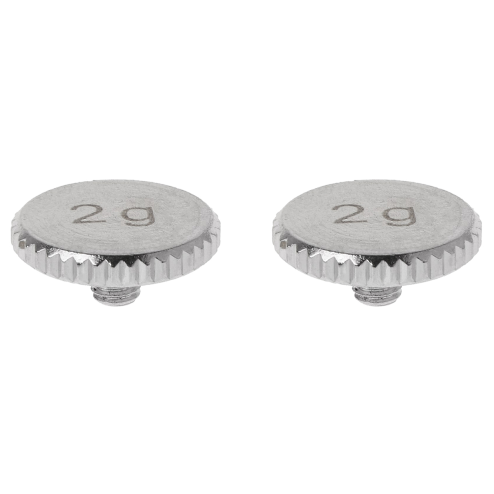 Headshell 2G Shell Weight Turntable Metal, Silver 4711624707836