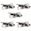 Vinyl Record Player Headshell Cartridges Head Mount with Elliptical 1