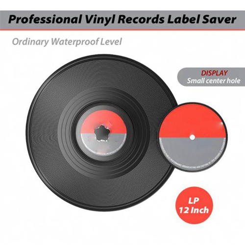 EP LP Vinyl Record Label Cleaning Protective Sleeve Waterproof Clip 1