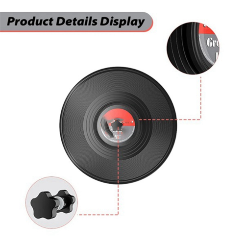 EP LP Vinyl Record Label Cleaning Protective Sleeve Waterproof Clip 2
