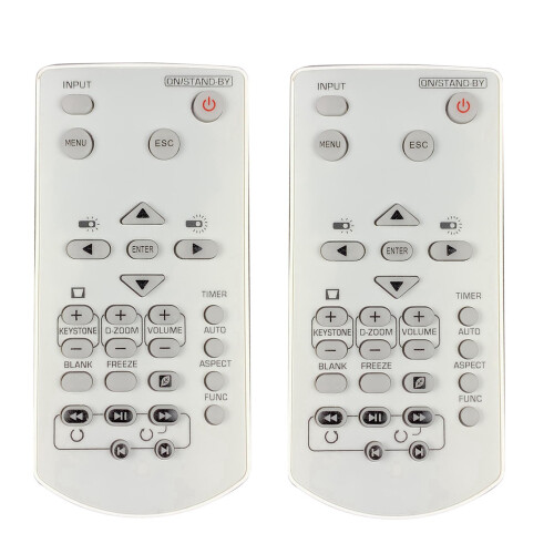 2X Remote Control for Projector YT-141 XJ-A142 XJ-A147 XJ-A242
