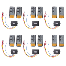3Set 12V 24V 2.4G 50M Universal Wireless Winch Crane Remote Control