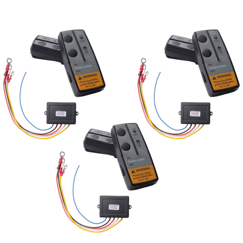 3Set 12V 24V 2.4G 50M Universal Wireless Winch Crane Remote Control 2