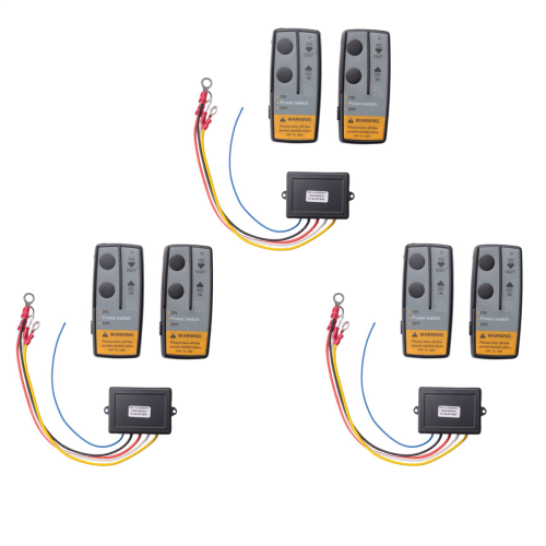 3Set 12V 24V 2.4G 50M Universal Wireless Winch Crane Remote Control 1